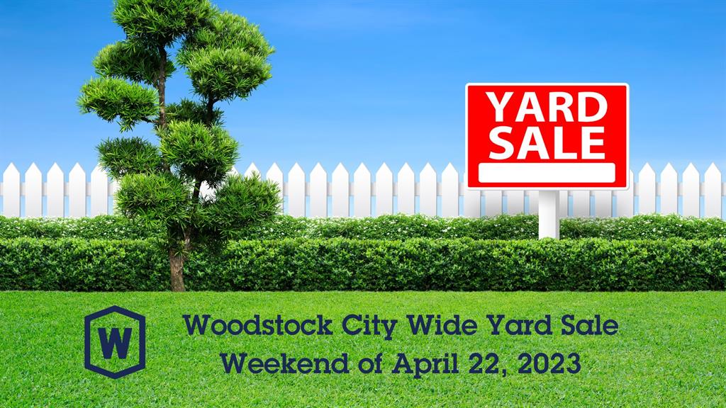 City of Woodstock Parks and Recreation City Wide Yard Sale
